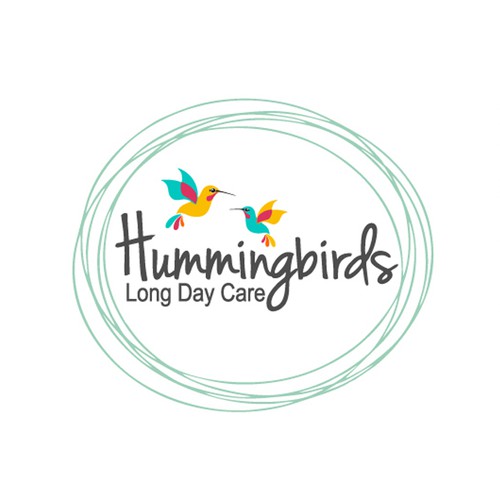 Hummingbird logo with the title 'New childcare centre!'