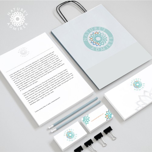 Beauty brand with the title 'Artistic logo concept for cosmetic line'