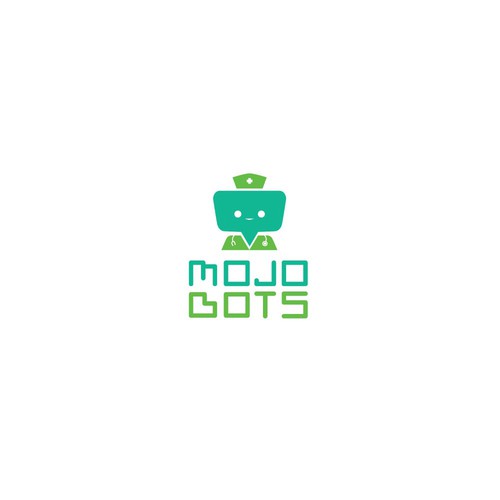 Nurse logo with the title 'Mojo Bots'