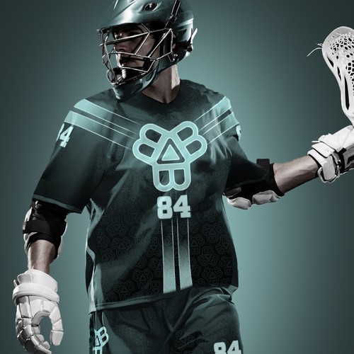 Uniform design with the title 'Uniform Lacrosse'