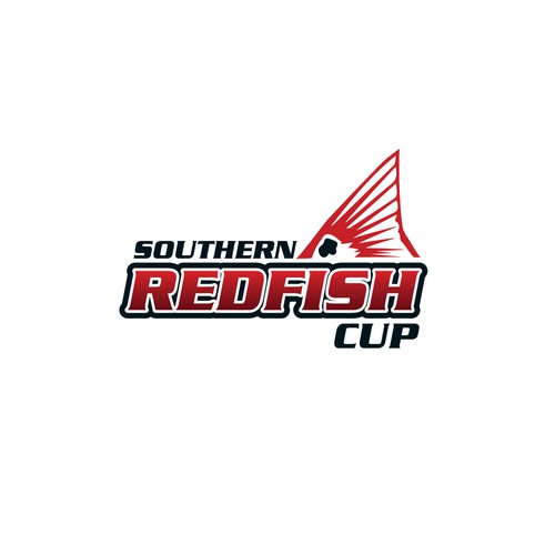 Fish logo with the title 'Southern Redfish Cup'