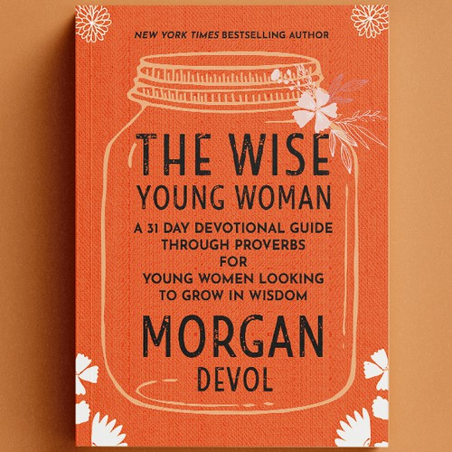 Devotional book cover with the title 'The Wise Young Woman I'