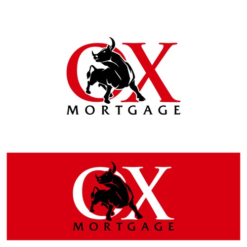Ox logo with the title 'Ox Mortgage'