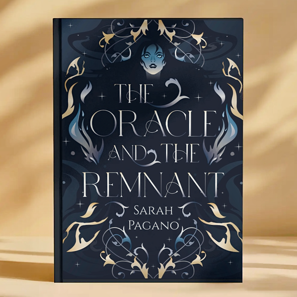 Fantasy design with the title 'Witchy book cover'