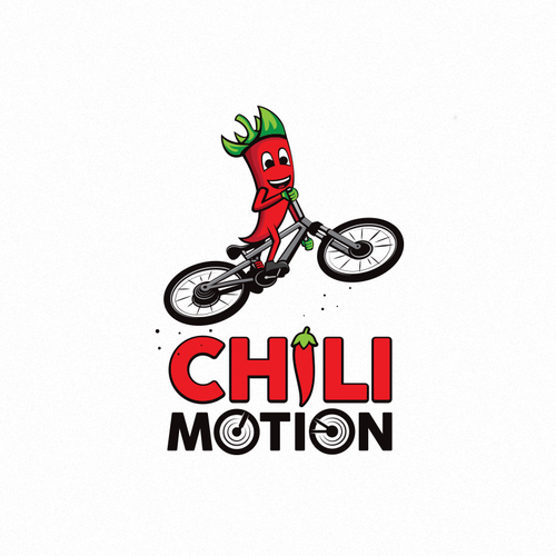 Bike design with the title 'Chili Motion'