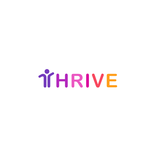 Thrive design with the title 'THRIVE Logo'