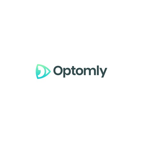 Ophthalmology logo with the title 'Modern logo for optomly'