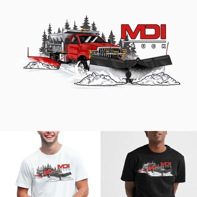 MDI Dump Truck Snow Plow