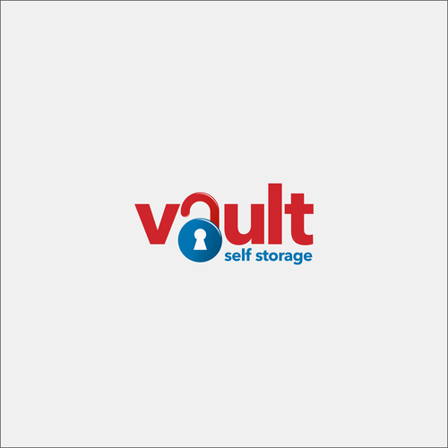 Self storage logo with the title 'Vault Self Storage '