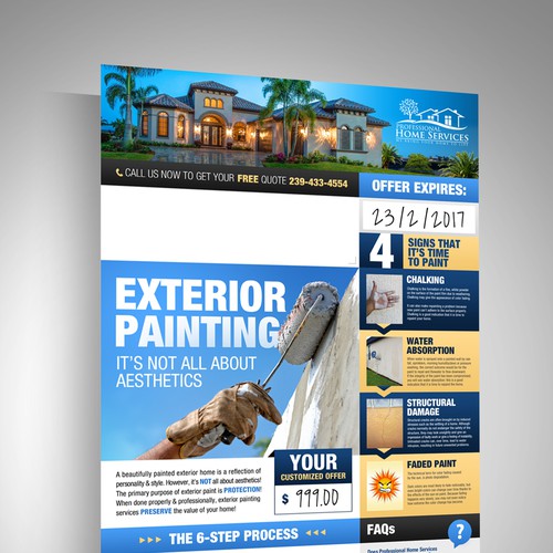 Newsletter design with the title 'Newsletter for PHS'