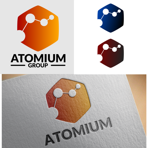 Organization brand with the title 'Atomium Group'