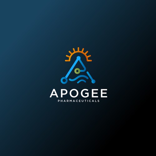 Pharmacy brand with the title 'Proposed Logo'