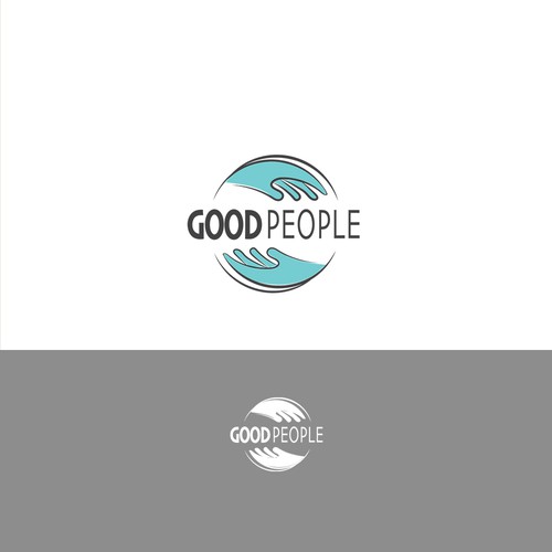 Company profile design with the title 'Logo Proposal for Good People'