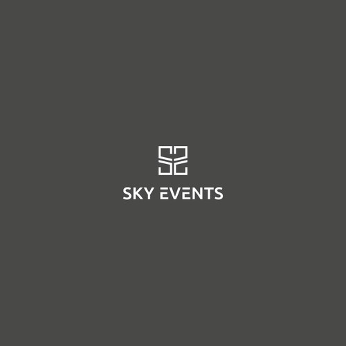 Winner logo with the title 'Bold logo concept for SKY EVENTS'