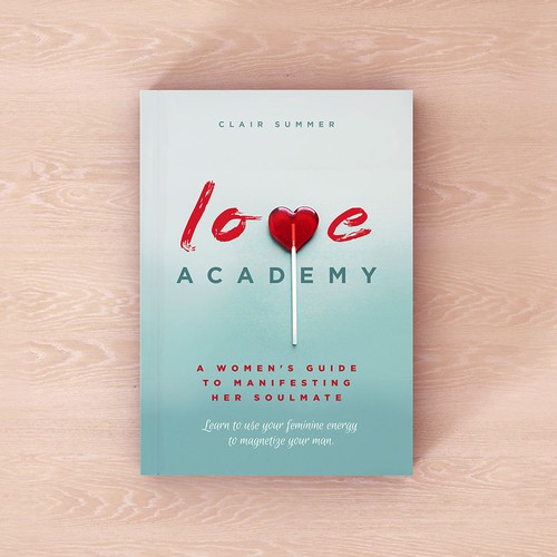 Sweet design with the title 'Contest book cover'