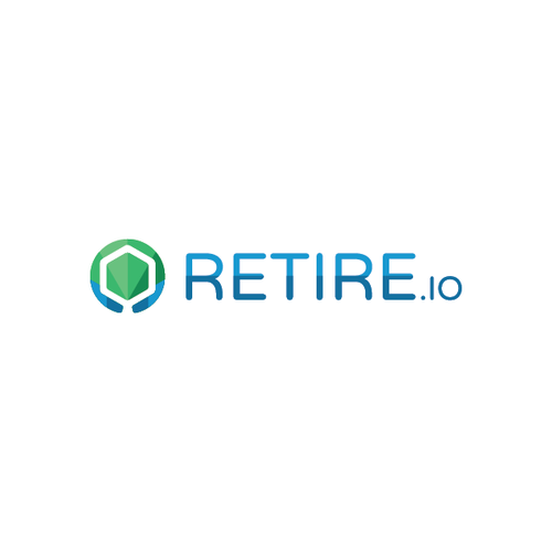 Retirement logo with the title 'Retirement company logo concept'