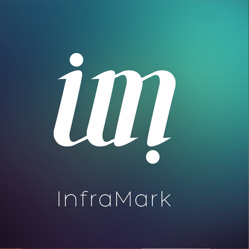 Ambigram logo with the title 'Ambigram logo for INFRAMARK'