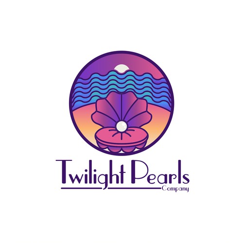 Pearl design with the title 'Logo for Women Pearl company.'