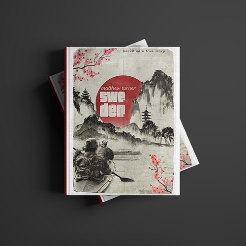 Red book cover with the title 'Retro Book Cover '