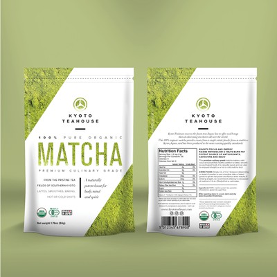 Matcha Tea packaging
