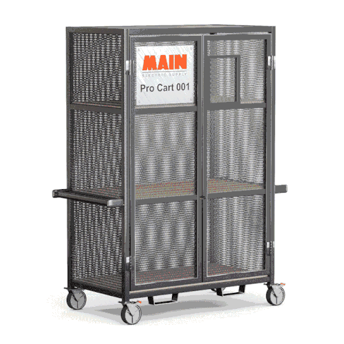 Metal design with the title 'Industrial Product Visualization'