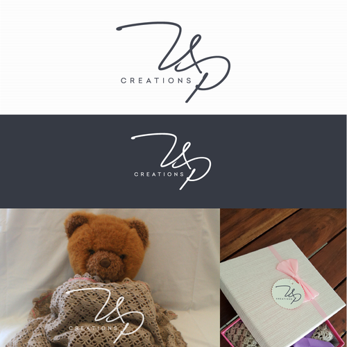 Signature design with the title 'Logo for V&P creations'