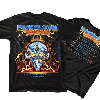T-Shirt Design Front and Back for Finchloom