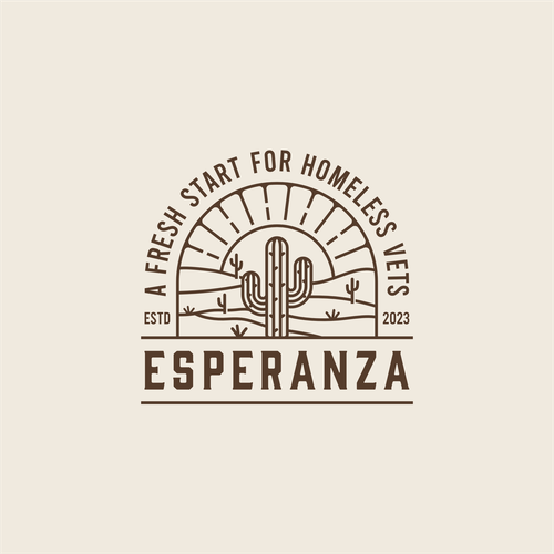 Cactus brand with the title 'Esperanza © 2023'