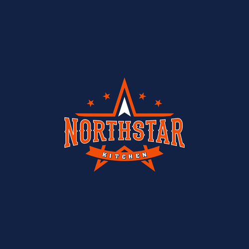 College logo with the title 'Logo design with college style for Northstar Kitchen.'