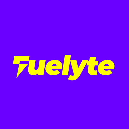 Thunderbolt logo with the title 'Fuelyte'