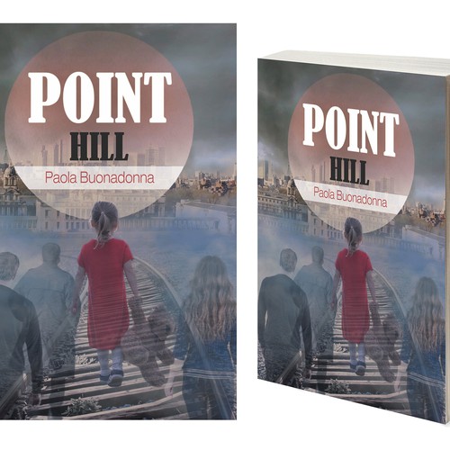 Railway design with the title 'Book cover concept'