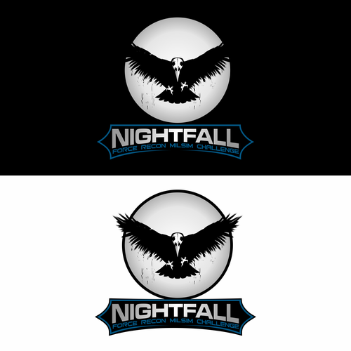 Crow logo with the title 'Nightfall'