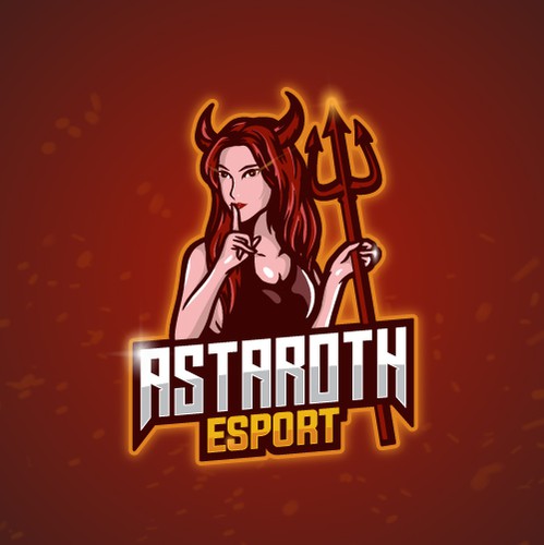Twitch design with the title 'Astaroth Esport'