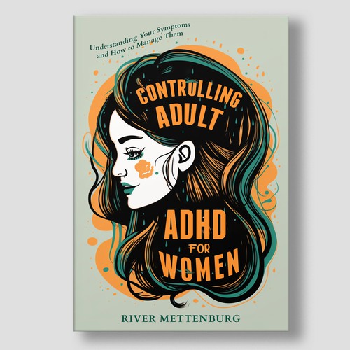 Medical book cover with the title 'Controlling Adult ADHD for Women'