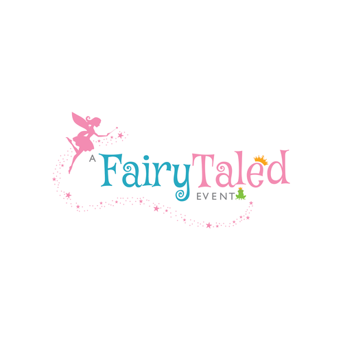Magical logo with the title 'FairyTaled'