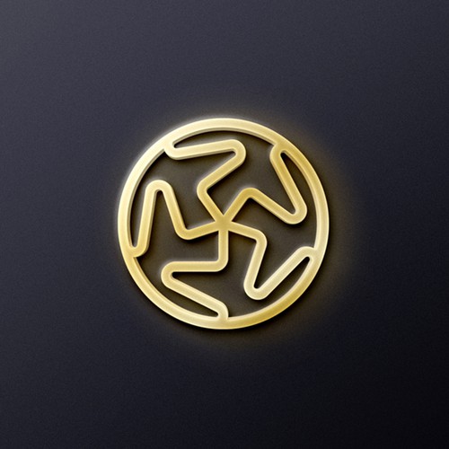 Earth logo with the title 'Earth shape'