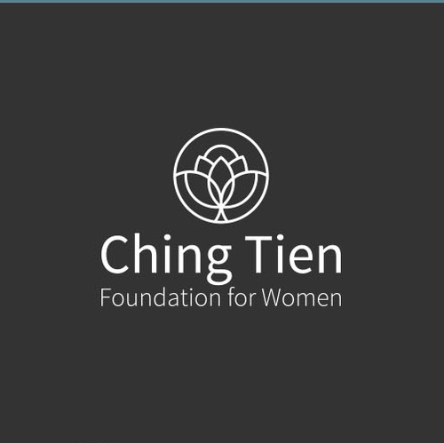 Academic logo with the title 'Logo design for The Ching Tien Foundation for Women'