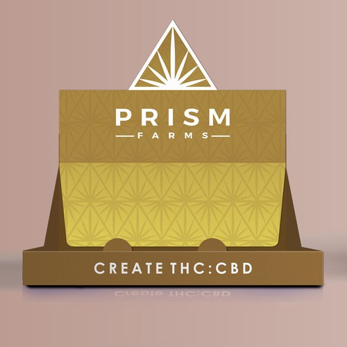 Cannabis packaging with the title 'POP Boxes Packaging design for Cannabis Company.'