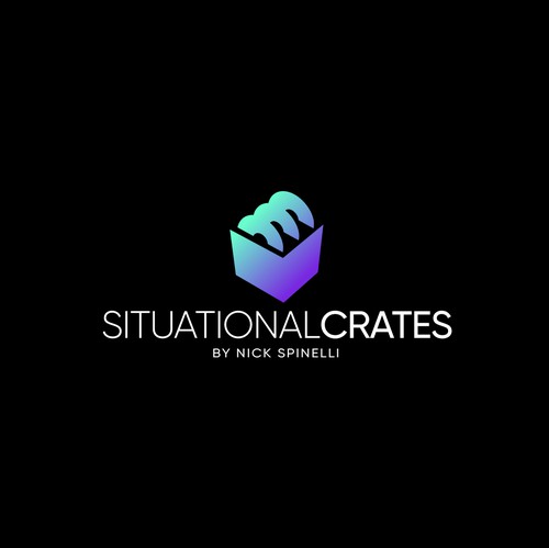 DJ logo with the title 'Situational Crates by Nick Spinelli'