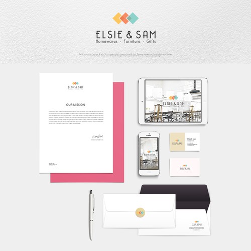 Homeware logo with the title 'Homewares,Furniture and Gift Logo'