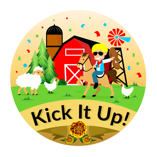 Evergreen logo with the title 'County Fair'