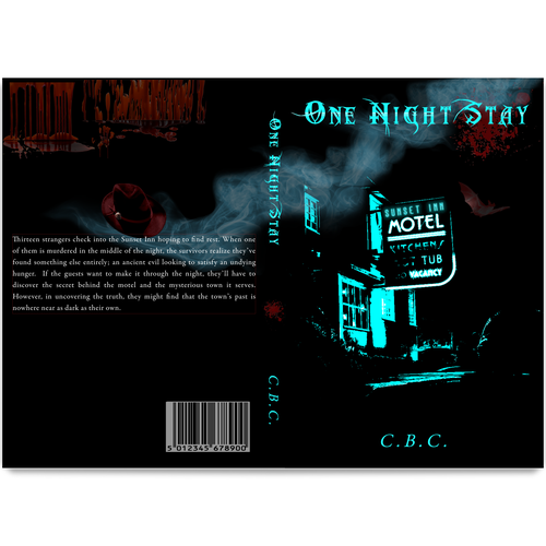 Supernatural book cover with the title 'One Night Stay'