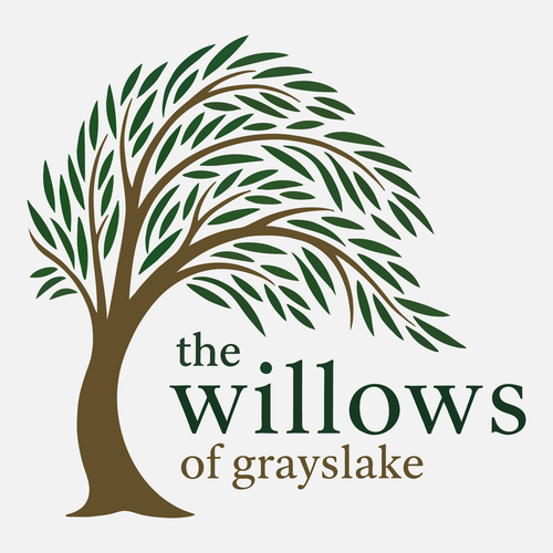 Tree brand with the title 'The Willows of Grayslake'