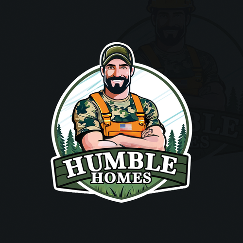 Veteran logo with the title 'Logo Design '
