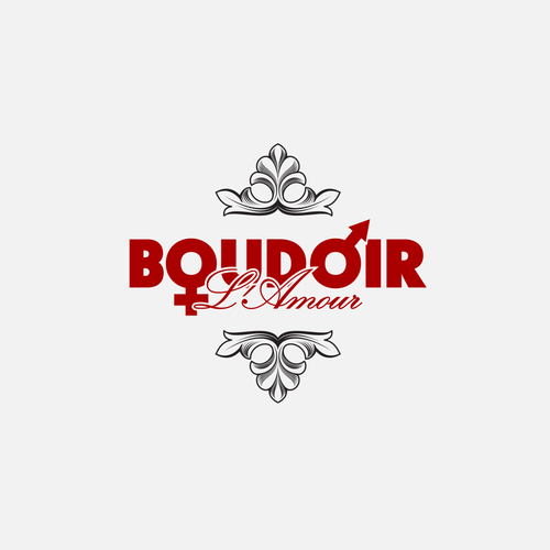 Gender logo with the title 'Boudoir'