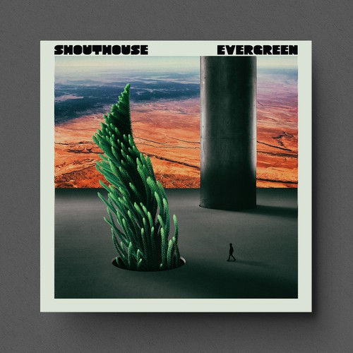 Collage design with the title 'Album cover art'