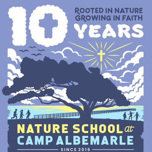 Christian t-shirt with the title 'Camp Albemare'