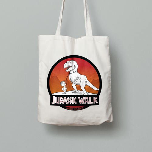 Child brand with the title 'Jurassic Walk logo'