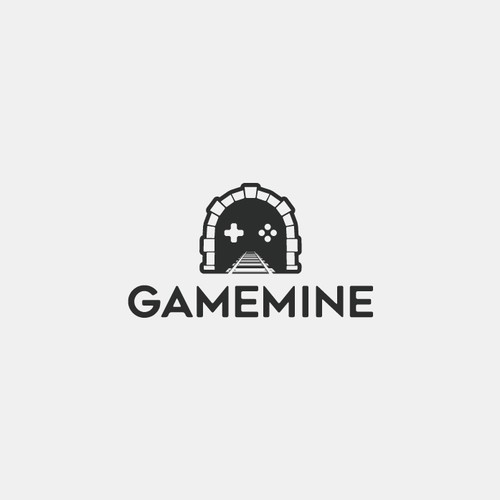 AI brand with the title 'Logo for gaming company'
