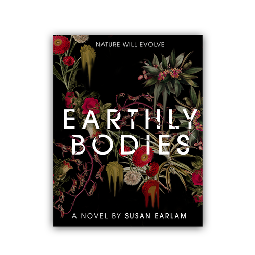Feminist design with the title 'Earthly Bodies'